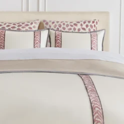 Gianna Frame Bedding - Blush