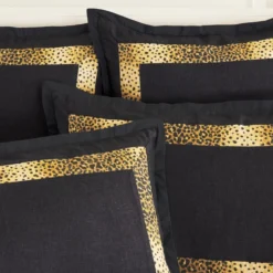 Selena Frame Bedding - Black -LOVESE Furniture Shop webimage 042474348 042474349 042474350 ALT1