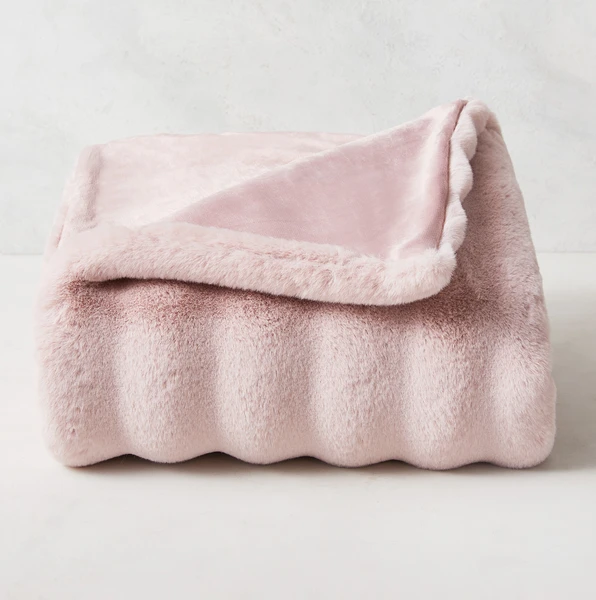 Kira Throw - Blush 2 Kira Throw - Blush - Image 2