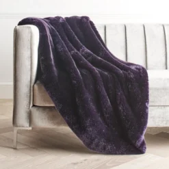 Bijou Throw - Aubergine