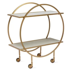 Russo Bar Cart -LOVESE Furniture Shop webimage 070008811 2 jpg