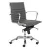 Darby Low Back Office Chair - Grey