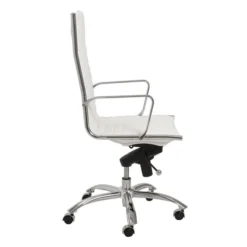 Darby High Back Office Chair - White -LOVESE Furniture Shop webimage 120126298 2 jpg