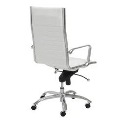 Darby High Back Office Chair - White -LOVESE Furniture Shop webimage 120126298 3 jpg