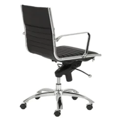 Darby Low Back Office Chair - Black -LOVESE Furniture Shop webimage 120132699 3 jpg
