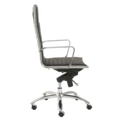 Darby High Back Office Chair - Black 6 Darby High Back Office Chair - Black -LOVESE Furniture Shop webimage 120178524 2 jpg