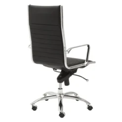 Darby High Back Office Chair - Black 7 Darby High Back Office Chair - Black -LOVESE Furniture Shop webimage 120178524 3 jpg