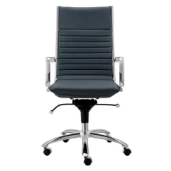 Darby High Back Office Chair - Blue -LOVESE Furniture Shop webimage 120190476 2 jpg