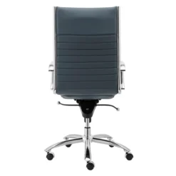Darby High Back Office Chair - Blue -LOVESE Furniture Shop webimage 120190476 5 jpg