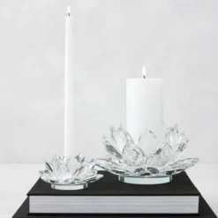 Crystal Lotus Candlelight Collection