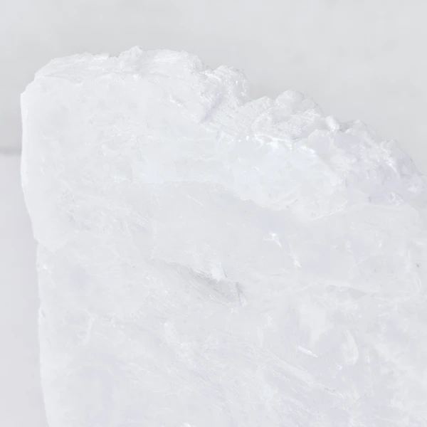 Selenite Slab On Metal Stand 3 Selenite Slab On Metal Stand - Image 3