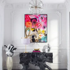 Mirrored Mosaic Canister -LOVESE Furniture Shop webimage 160206885 2 jpg