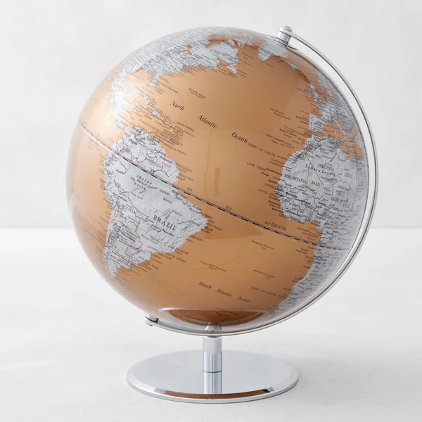 World Globe - Gold 2 World Globe - Gold - Image 2