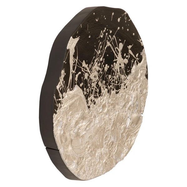 Wisp Wall Tile - Silver/Black 2 Wisp Wall Tile - Silver/Black - Image 2