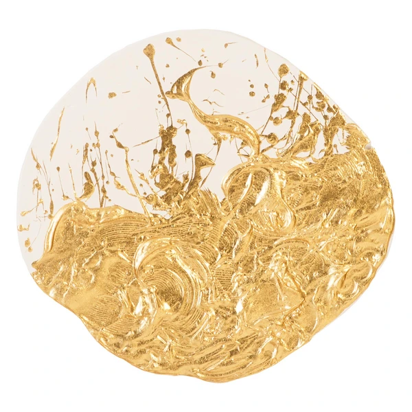 Wisp Wall Tile - Gold/White 1 Wisp Wall Tile - Gold/White
