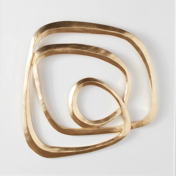 Infinity 1 Wall Decor - Gold 1 Infinity 1 Wall Decor - Gold