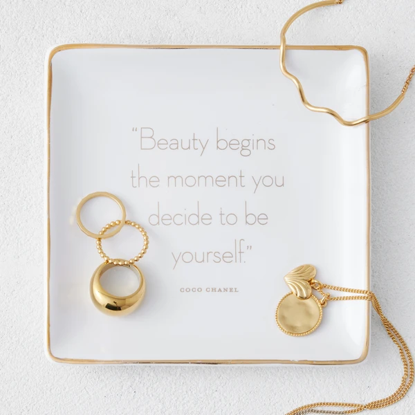 Beauty Begins Trinket Tray 2 Beauty Begins Trinket Tray - Image 2