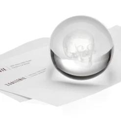 Crystal Skull Paperweight
