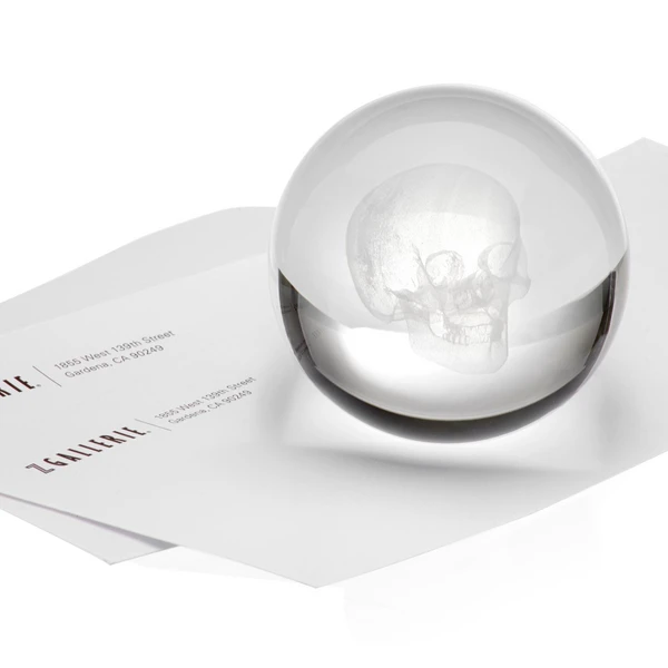 Crystal Skull Paperweight 1 Crystal Skull Paperweight