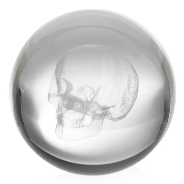 Crystal Skull Paperweight 2 Crystal Skull Paperweight - Image 2