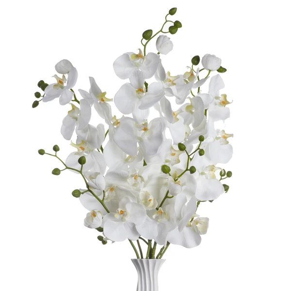 Faux Phalaenopsis Spray - Set Of 3 1 Faux Phalaenopsis Spray - Set Of 3