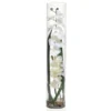 Faux Orchid In Glass Vase