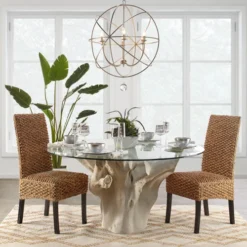 Faux Aloe And Succulent Geo Pot -LOVESE Furniture Shop webimage 207157001 rv3 jpg