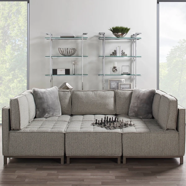 Faux Grass In Silver Pot 8 Faux Grass In Silver Pot - Image 8