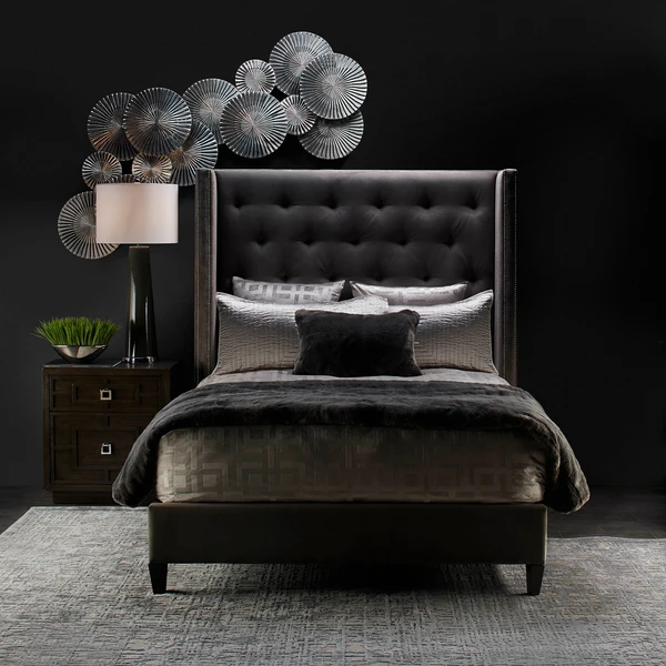 Faux Grass In Silver Pot 5 Faux Grass In Silver Pot - Image 5