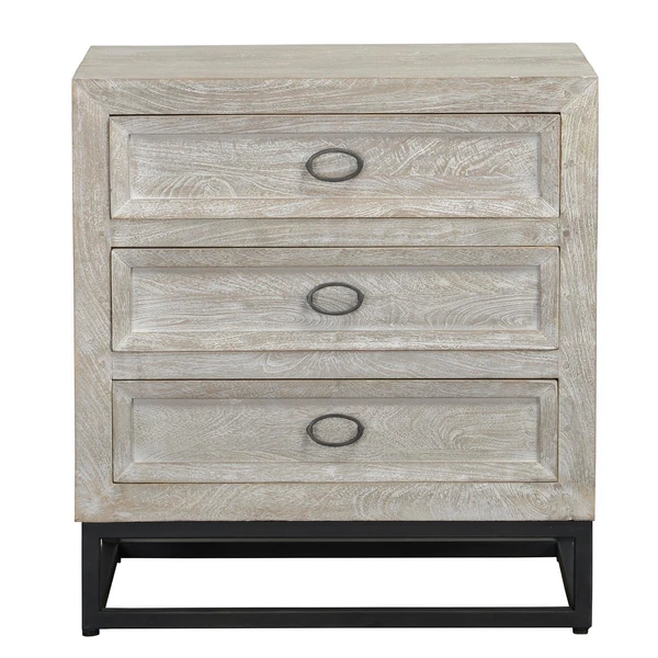 Marabella 3 Drawer Nightstand 1 Marabella 3 Drawer Nightstand