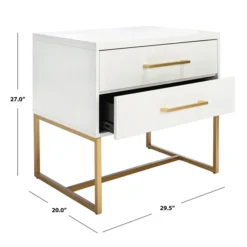 Jentry Nightstand -LOVESE Furniture Shop webimage 600499111 DIM