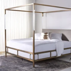 Gwenyth Canopy Bed -LOVESE Furniture Shop webimage 601008567 2