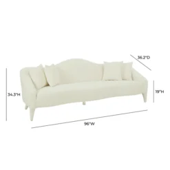 Poppy Sofa -LOVESE Furniture Shop webimage 601130451 DIM 1