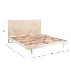 Allegra Platform Bed -LOVESE Furniture Shop webimage 601166724 601321738 KING DIM