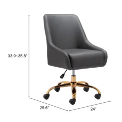 Kimbal Desk Chair -LOVESE Furniture Shop webimage 601572172 DIM