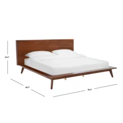 Lawrence Platform Bed -LOVESE Furniture Shop webimage 601615575 601108347 KING DIM