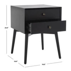 Clarence Nightstand 15 Clarence Nightstand -LOVESE Furniture Shop webimage 601842371 DIM