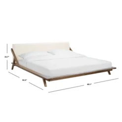 Silas Platform Bed 13 Silas Platform Bed -LOVESE Furniture Shop webimage 601877593 601421777 QUEEN DIM