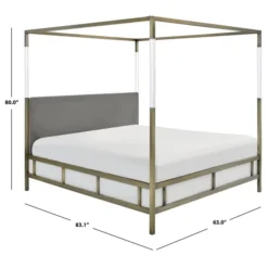 Gwenyth Canopy Bed -LOVESE Furniture Shop webimage 601883484 4