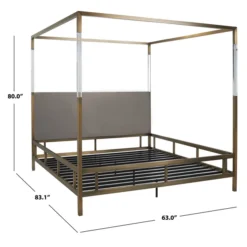 Gwenyth Canopy Bed -LOVESE Furniture Shop webimage 601883484 5