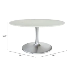 Amador Dining Table 60" -LOVESE Furniture Shop webimage 603029847 DIM