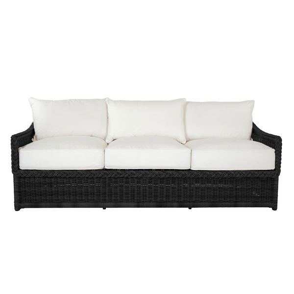 Emilia Ebony Sofa - White 1 Emilia Ebony Sofa - White