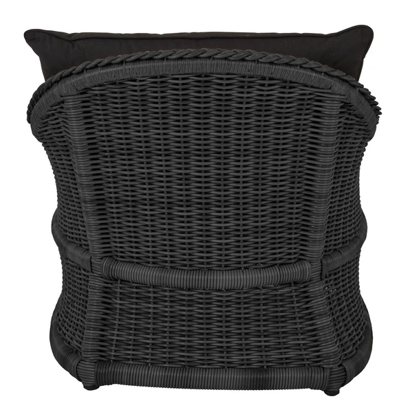 Emilia Ebony Lounge Chair - Black 4 Emilia Ebony Lounge Chair - Black - Image 4