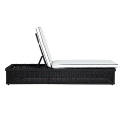 Emilia Ebony Chaise - White/Black 14 Emilia Ebony Chaise - White/Black -LOVESE Furniture Shop webimage 605771859 ALT4