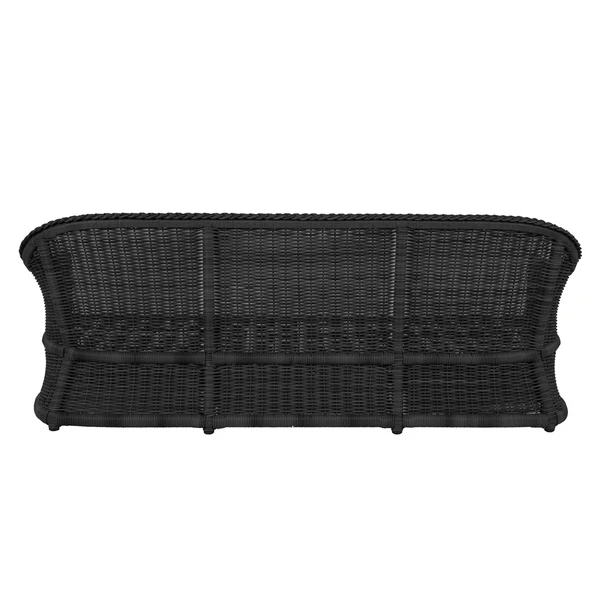 Emilia Ebony Sofa - Linen Indigo Stripe 5 Emilia Ebony Sofa - Linen Indigo Stripe - Image 5