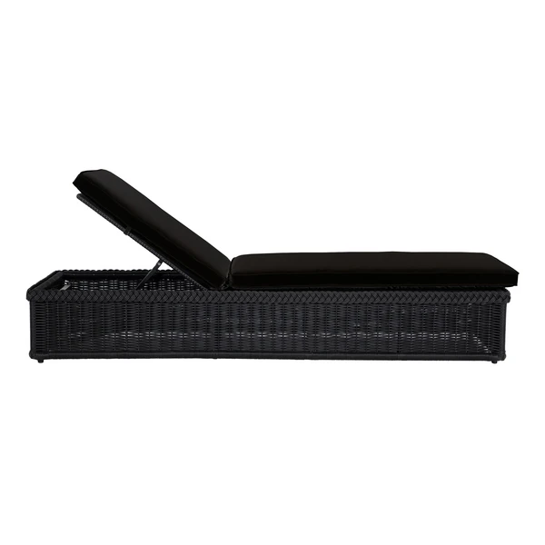 Emilia Ebony Chaise - Black 4 Emilia Ebony Chaise - Black - Image 4