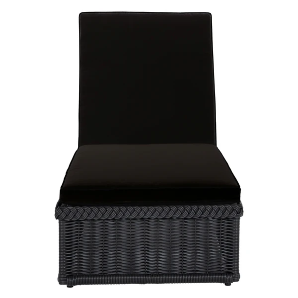 Emilia Ebony Chaise - Black 7 Emilia Ebony Chaise - Black - Image 7