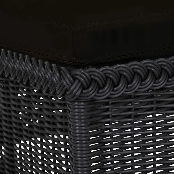 Emilia Ebony Chaise - Black 9 Emilia Ebony Chaise - Black - Image 9