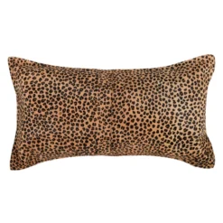 Avril Lumbar Pillow - Caramel/Black