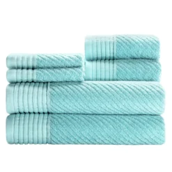 Adagio Aqua Towel Bundle - Set Of 6